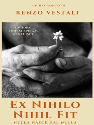 cover image of ex nihilo nihil fit